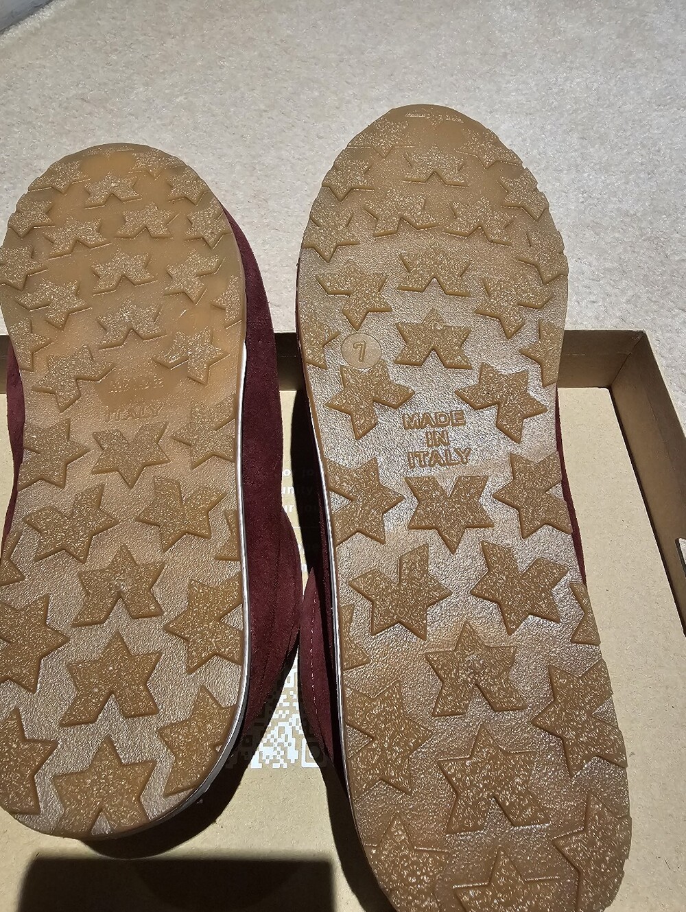 NWT NIB Dolce Vita Made In Italy Suede Serina Sneakers  Size 7 - Picture 4 of 8